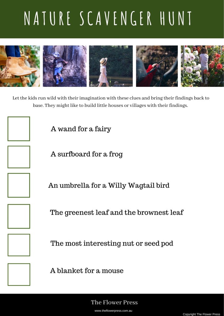 Image of a Scavenger Hunt document