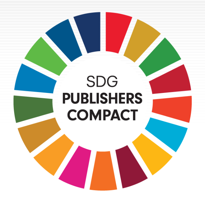 Colour logo saying SDG Publishers Compact